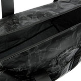 Borsone pieghevole con mini beauty Geo Soft, Nero