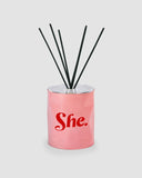 Pretty Little - Profumatore latta ammaccata She Rosa