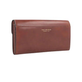 The Bridge - Portafoglio grande con bottone linea Ginevra, Marrone