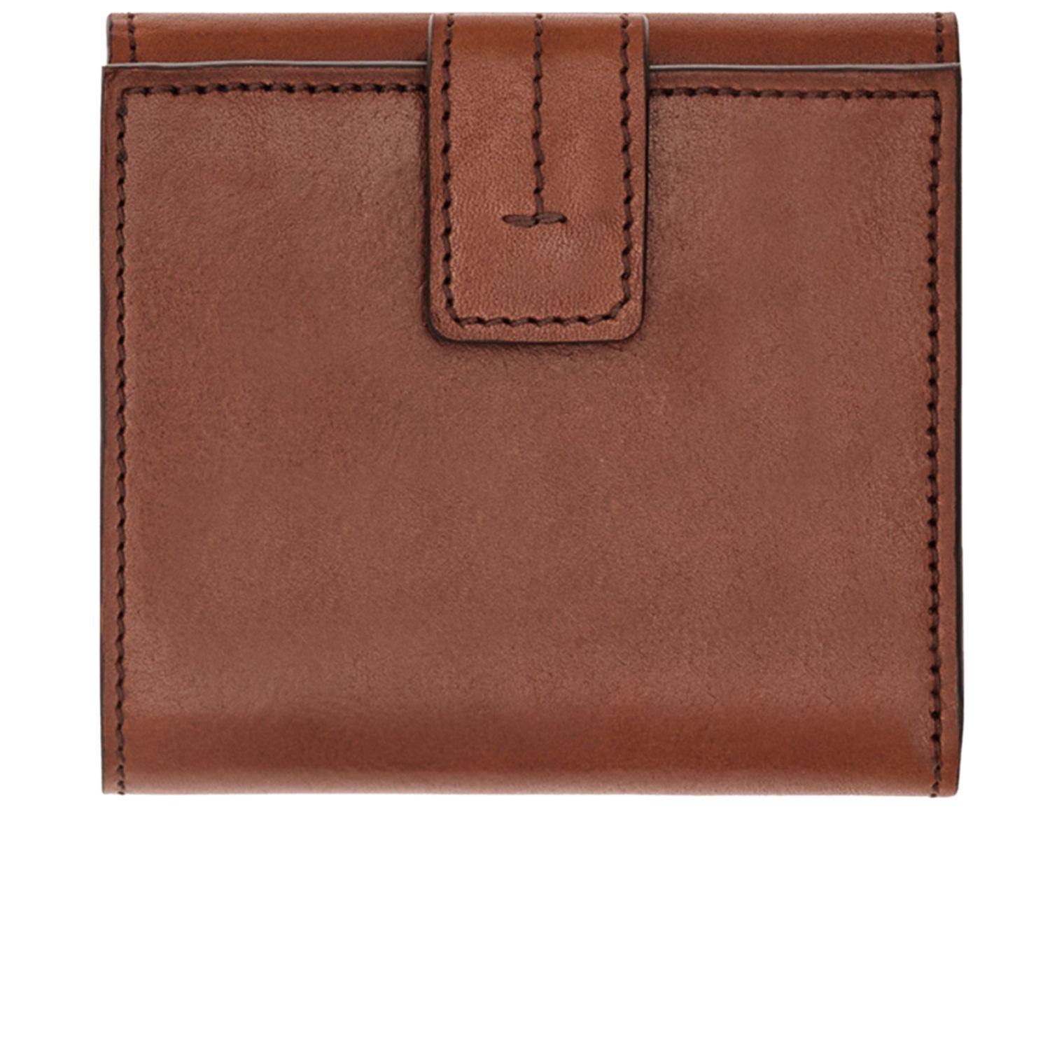 The bridge - Portafoglio piccolo con bottone, Marrone