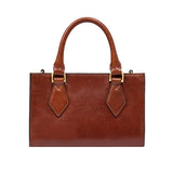 The bridge - Borsa a mano in pelle con tracolla removibile, Cuoio