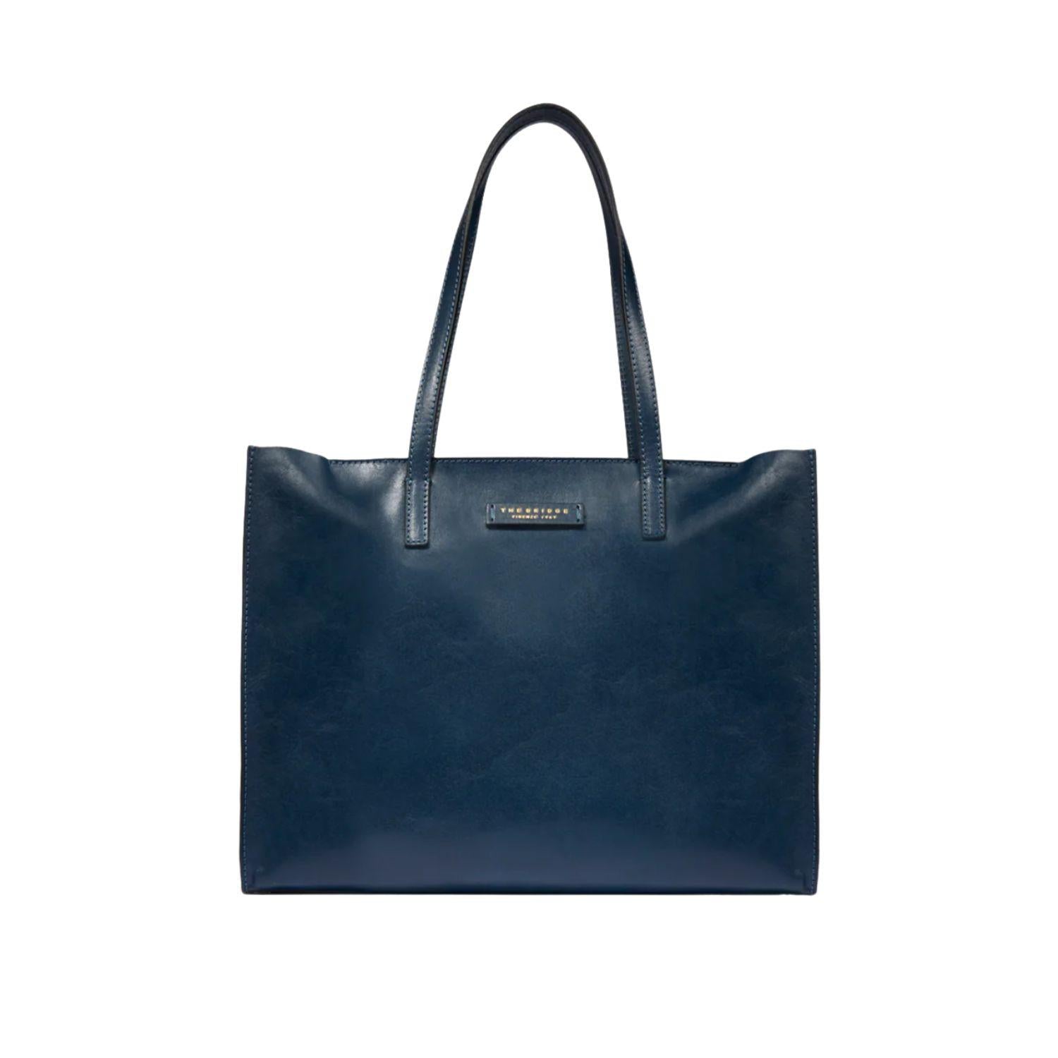 Shopper orizzontale Mirra con cerniera, Verde