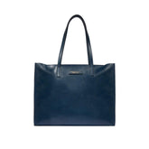 Shopper orizzontale Mirra con cerniera, Verde