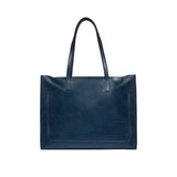 Shopper orizzontale Mirra con cerniera, Verde