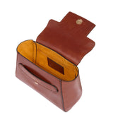 The Bridge - Borsa pelle donna con tracolla removibile Lucrezia, Marrone