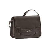 The Bridge - Borsa a tracolla piccola in pelle Linea Lucrezia, Nero