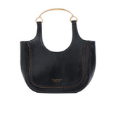 The Bridge - Borsa hobo pelle formato mini Luce, Nero