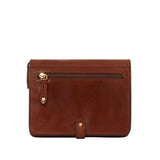 The Bridge - Borsa pelle tracolla a scomparti, Marrone