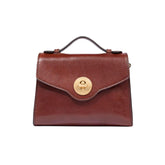 Borsa con tracolla removibile Irene, Marrone