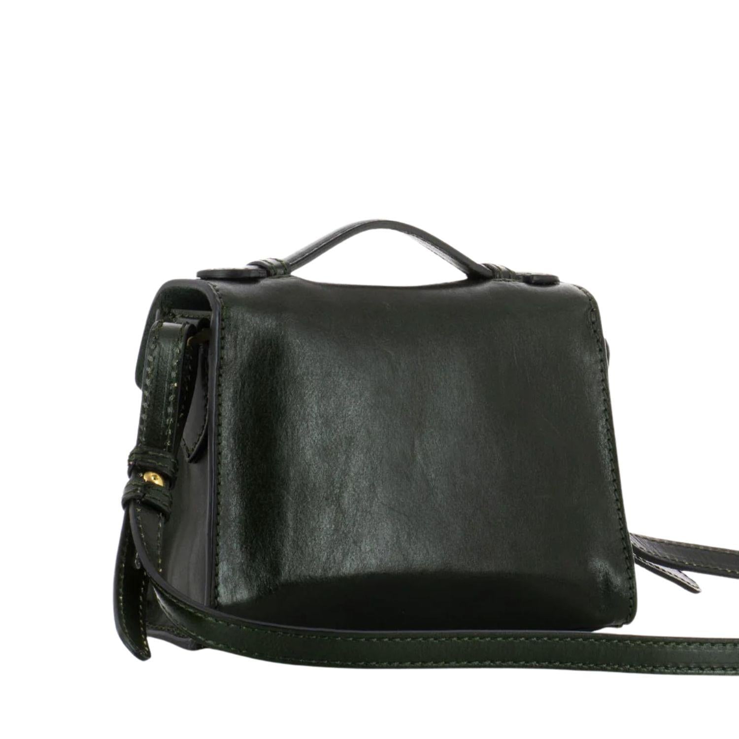 The bridge - Borsa con tracolla removibile Irene, Verde Scuro