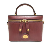 The Bridge - Tracollina vanity in pelle, Malva