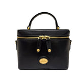 The bridge - Tracollna vanity in pelle, Nero