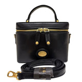 The bridge - Tracollna vanity in pelle, Nero