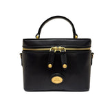 The bridge - Tracollna vanity in pelle, Nero