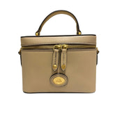 The Bridge - Tracollina vanity in pelle, Beige