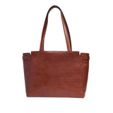 The Bridge - Borsa shopper in pelle Isotta, Marrone