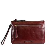 The Bridge - Pochette in pelle donna Ingrid, Bordeaux