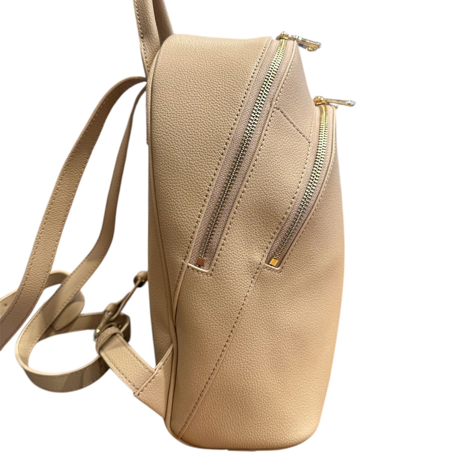 Patrizia Pepe - Zaino in pelle doppia cerniera, Beige