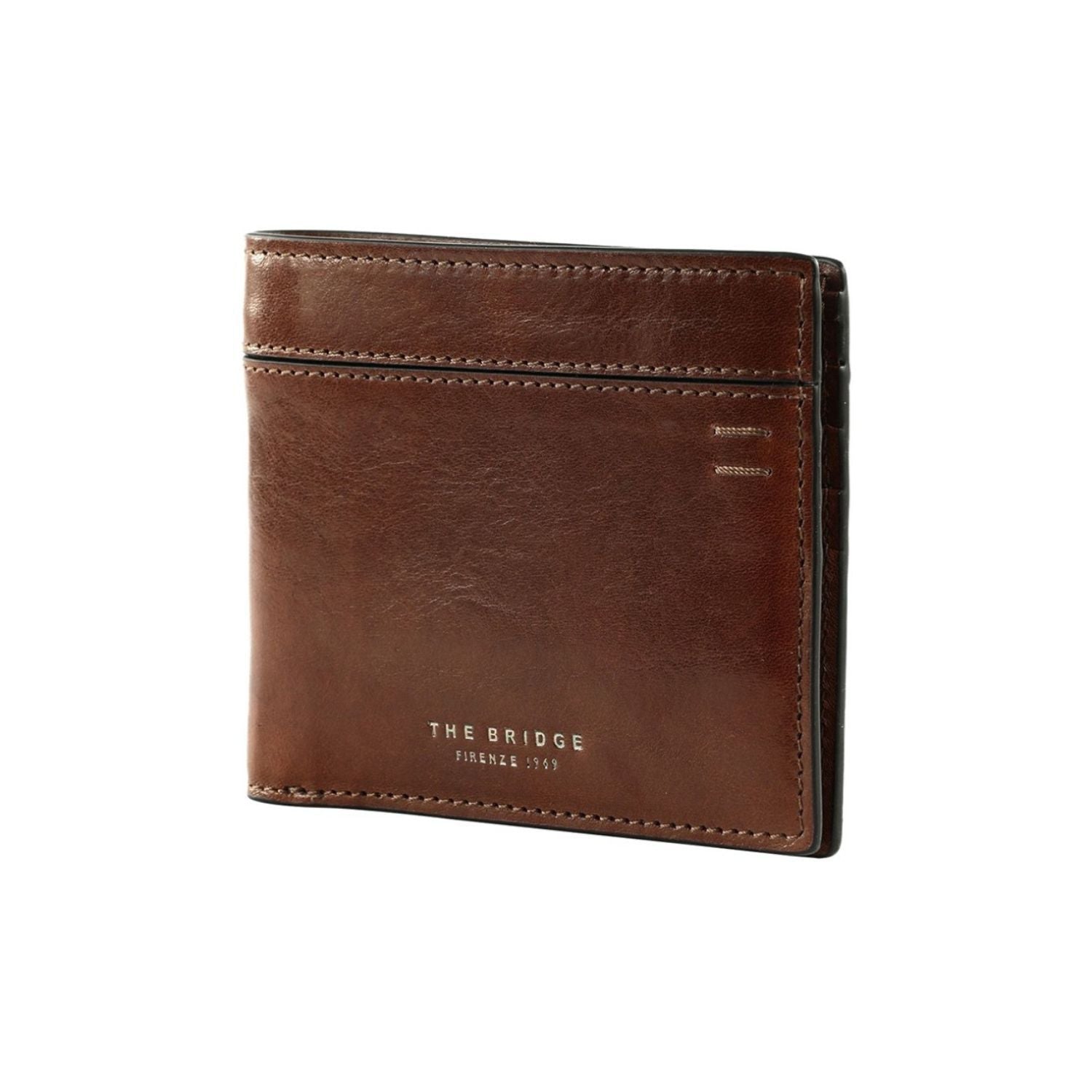 THE BRIDGE - Portafoglio uomo senza porta monete, Cuoio