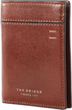 THE BRIDGE - Portafoglio verticale senza portamonete in pelle, Cuoio