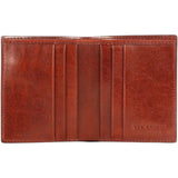 THE BRIDGE - Portafoglio verticale senza portamonete in pelle, Cuoio