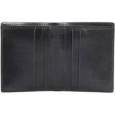 THE BRIDGE - Portafoglio verticale zenza portamonete in pelle, Nero