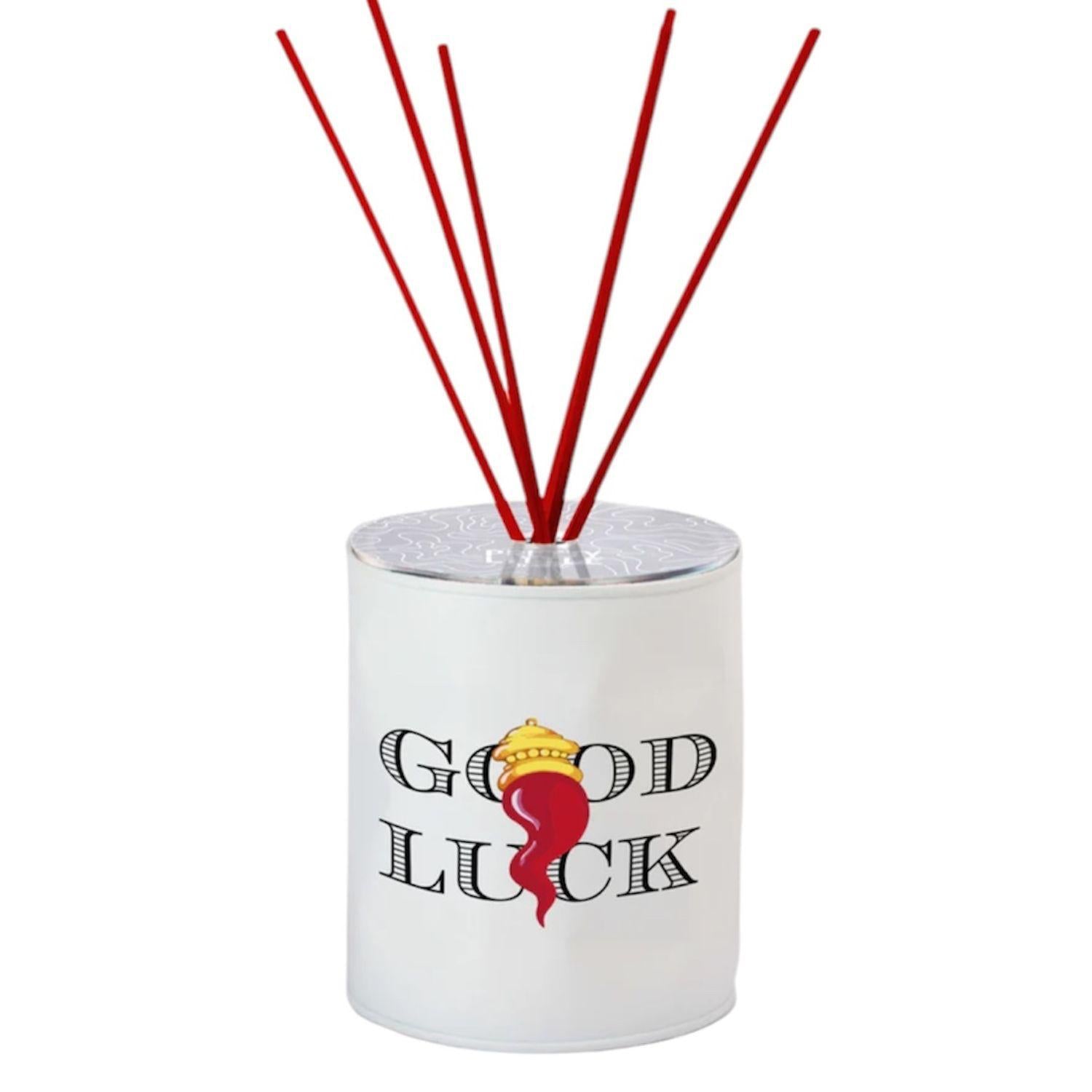 Pretty Little - Profumatore latta ammaccata Good Luck, Bianca