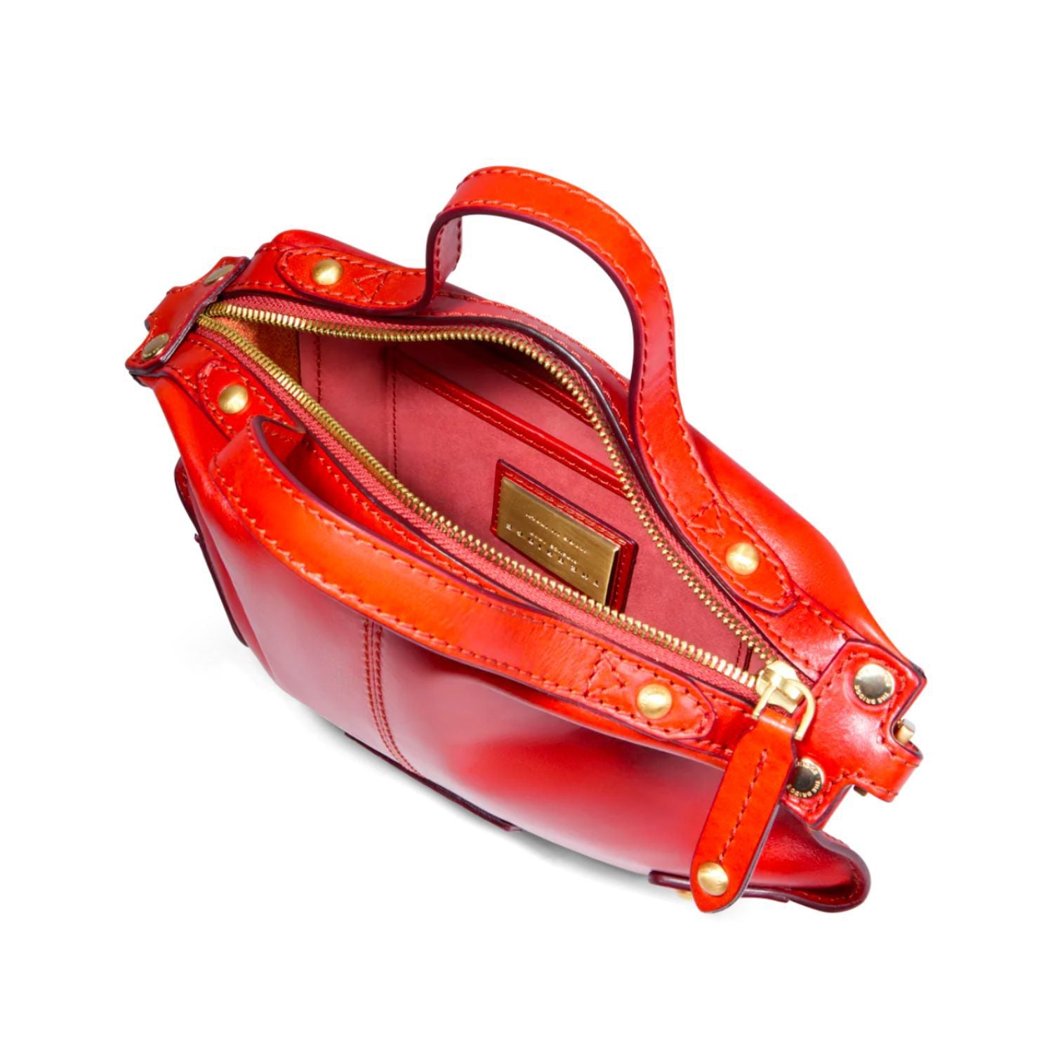 THE BRIDGE - Borsa a mano e tracolla piccola Unica, Arancione Scuro