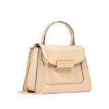 THE BRIDGE - Borsa a mano con tracolla a catena, Panna