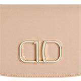 Alviero Martini - Borsa a spalla e a tracolla con foulard, Nocciola