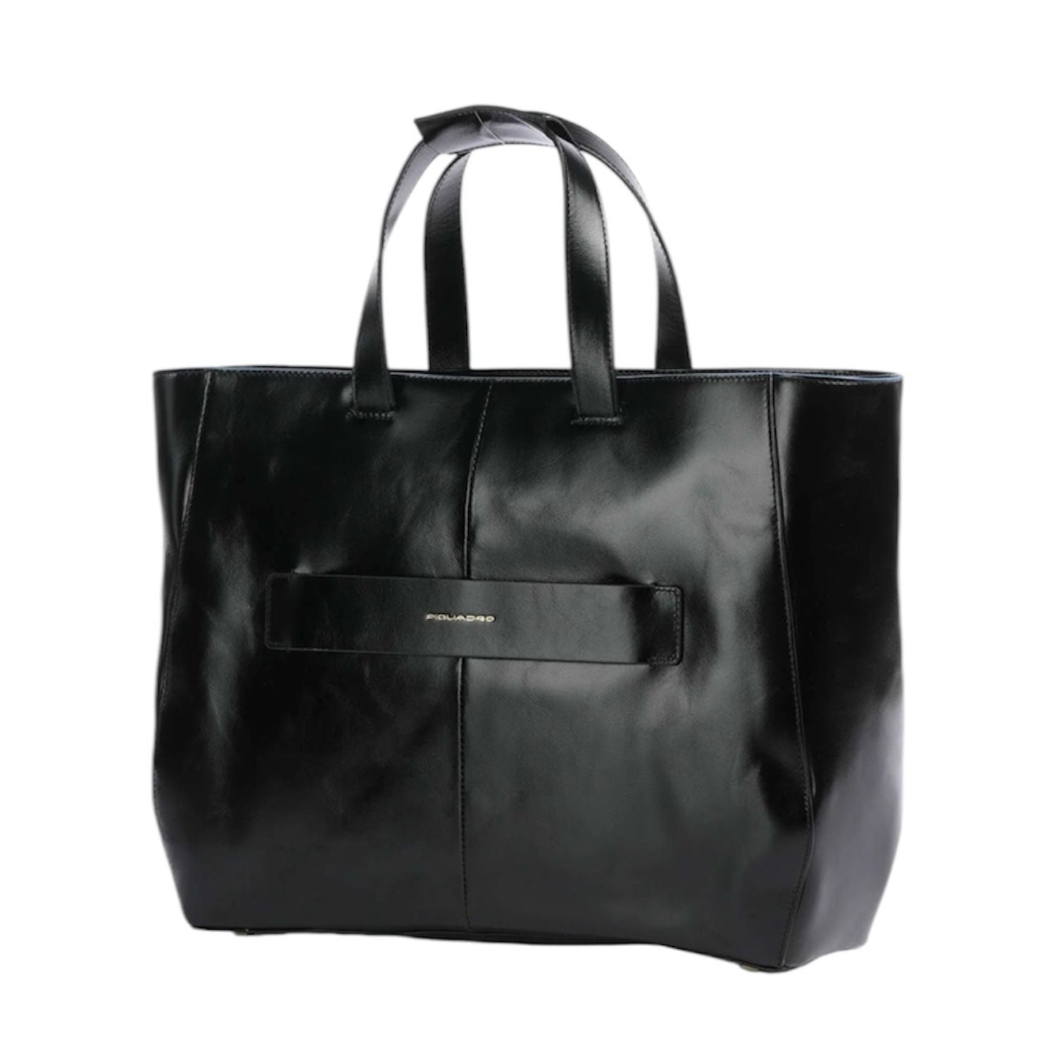 Piquadro - Borsa da lavoro porta pc a 3 scomparti Blue Square, Nera