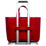 Piquadro - Borsa shopper porta pc a 3 scomparti Blue Square, Rossa