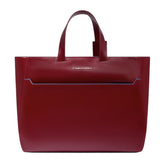 Piquadro - Borsa shopper porta pc a 3 scomparti Blue Square, Rossa