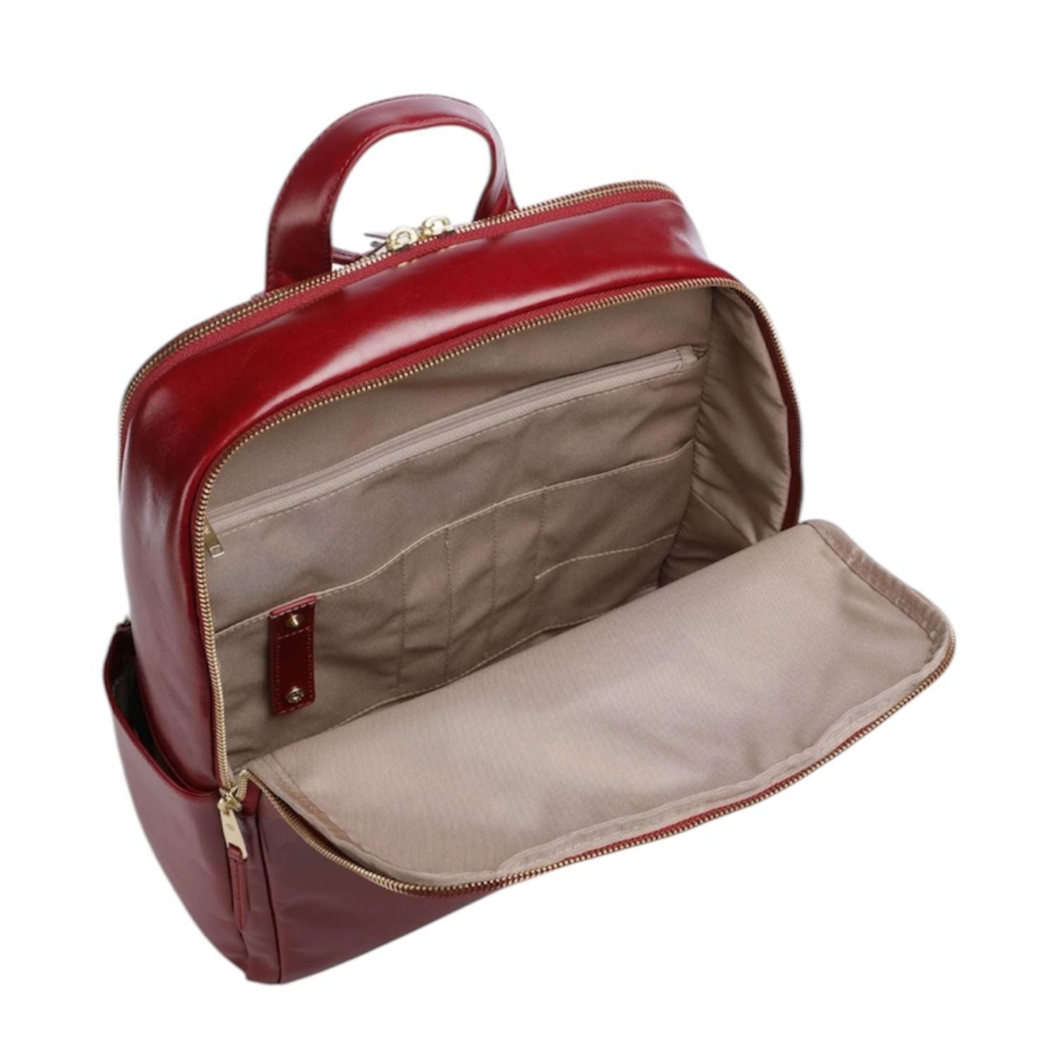 Piquadro - Zaino donna 14 pollici porta pc Blue Square, Rosso