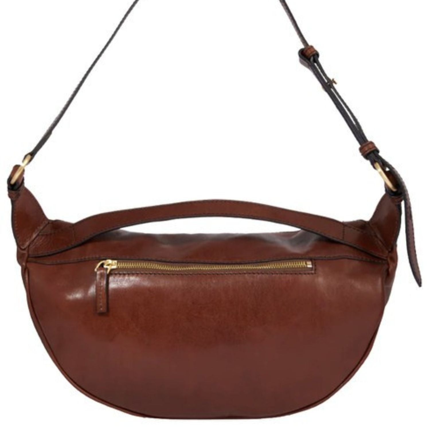 The bridge - Bum bag marsupio a tracolla medio in pelle, Marrone