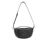 The Bridge - Bum bag marsupio a tracolla medio in pelle, Nero