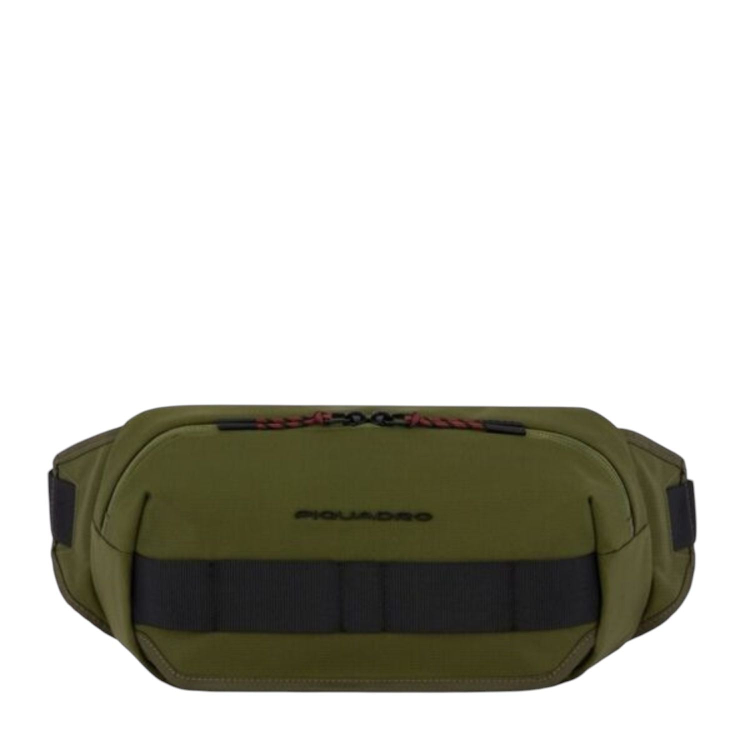 Piquadro - Marsupio tessuto riciclato, Verde