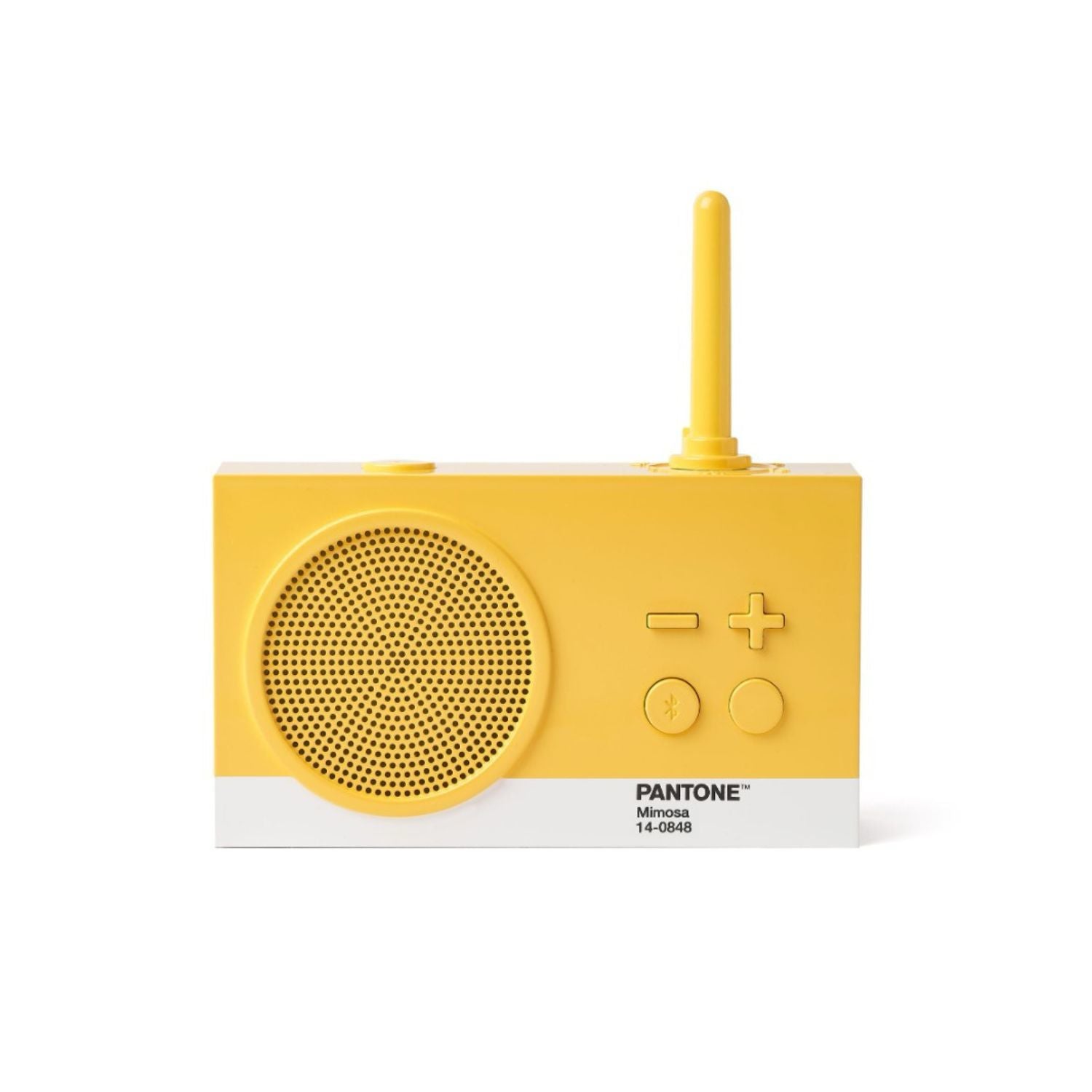 Lexon - Pantone Radio impermeabile e Speaker Bluetooth, Gialla