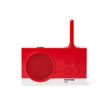 Lexon - Pantone Radio impermeabile e Speaker Bluetooth 3W, Rossa