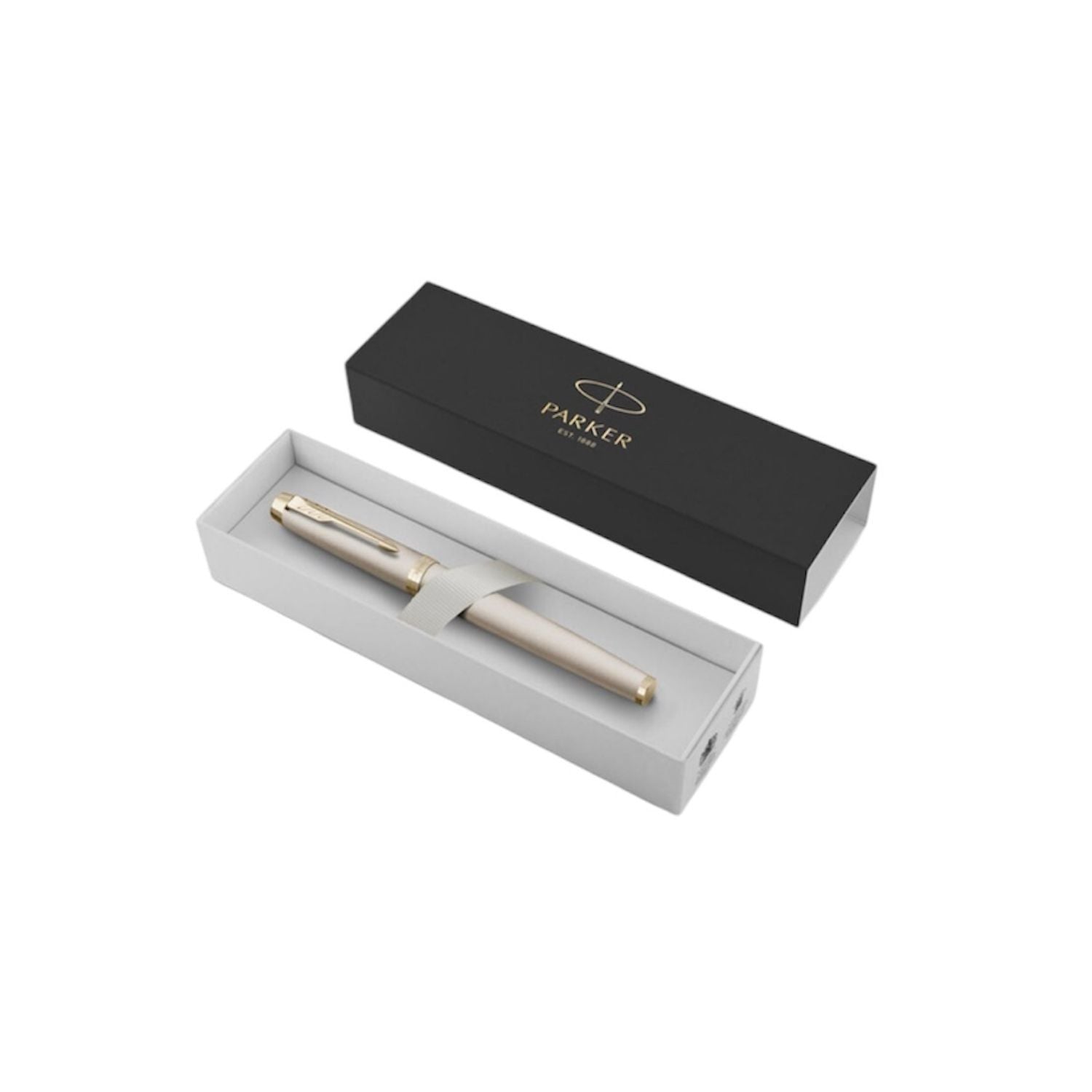 Parker - Stilografica IM Monochrome Champagne, Oro
