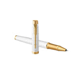 Parker - Penna roller IM Premium Perla, Bianco Perla