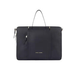Piquadro - Borsa da lavoro donna in pelle espandibile W92, Nero