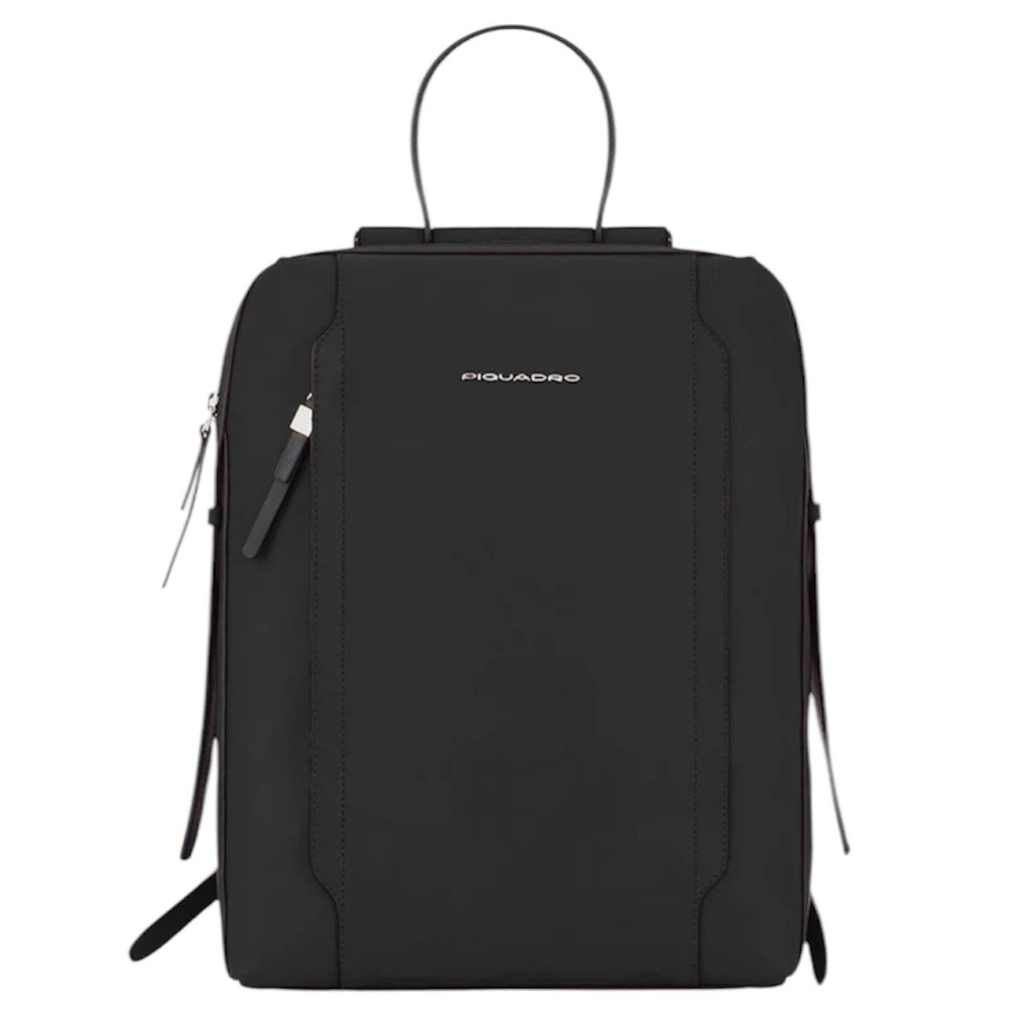 Piquadro - Zaino porta computer 14" e porta iPad® Circle, Nero