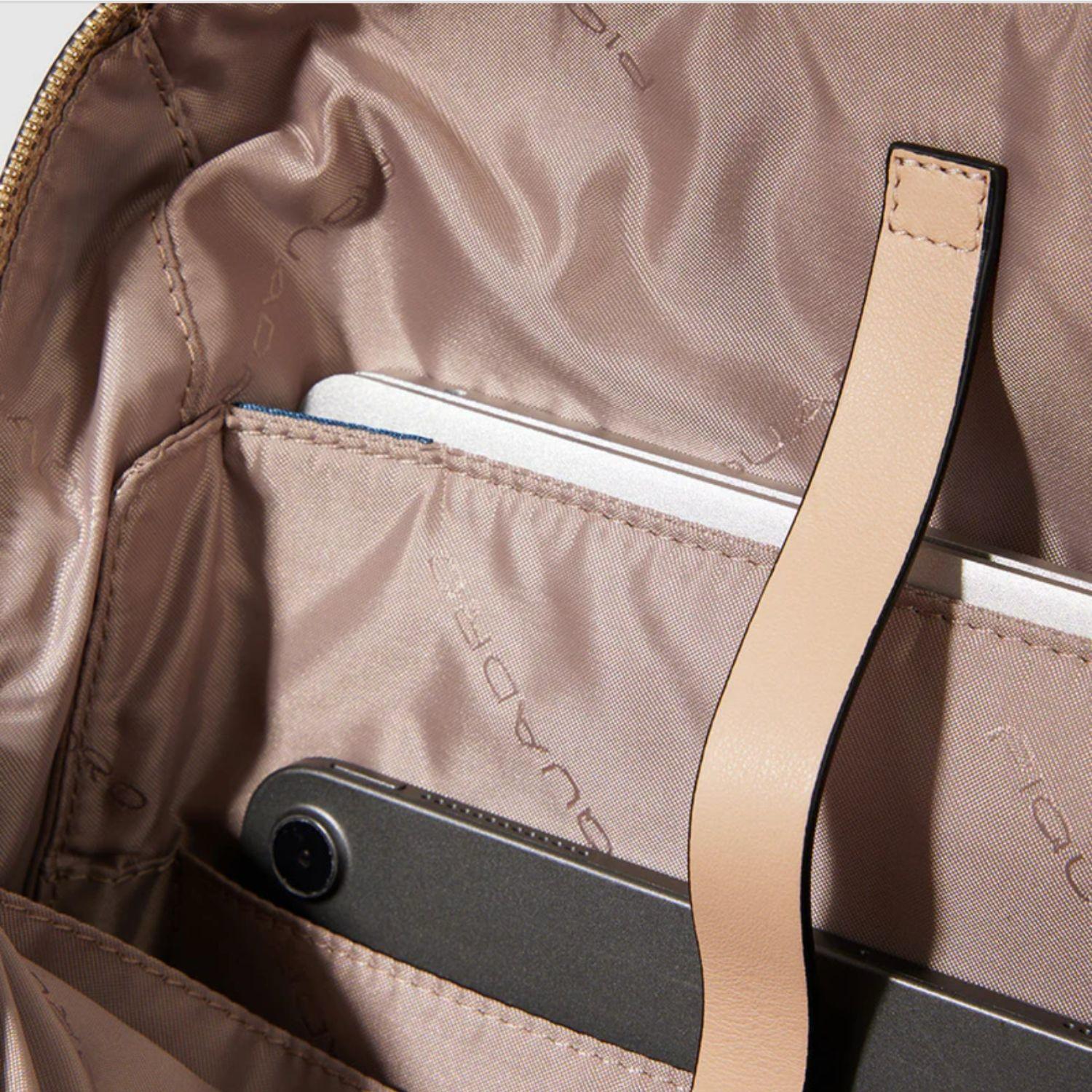 Piquadro - Zaino porta computer 14" e porta iPad® Circle, Bianco