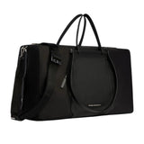 PIQUADRO - Borsone donna in tessuto riciclato e pelle W92, Nero