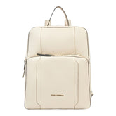 Piquadro - Zaino donna porta pc 15.6 in pelle espandibile, Bianco