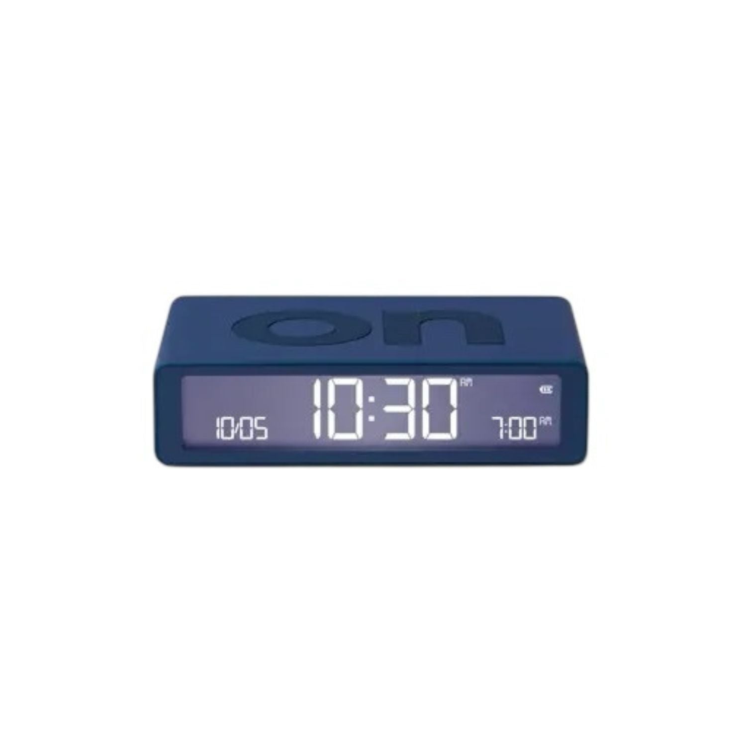 Lexon - Sveglia on/off classic, Blu Scuro
