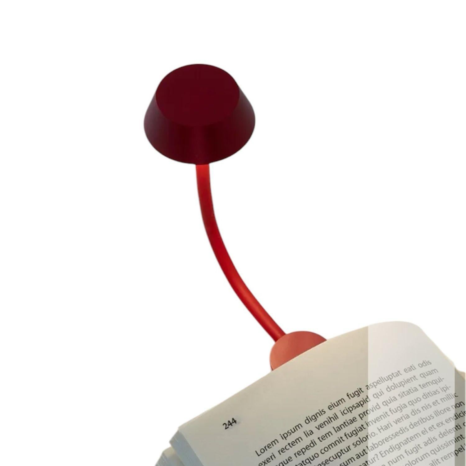 Lexon - Lampada da lettura, Rossa