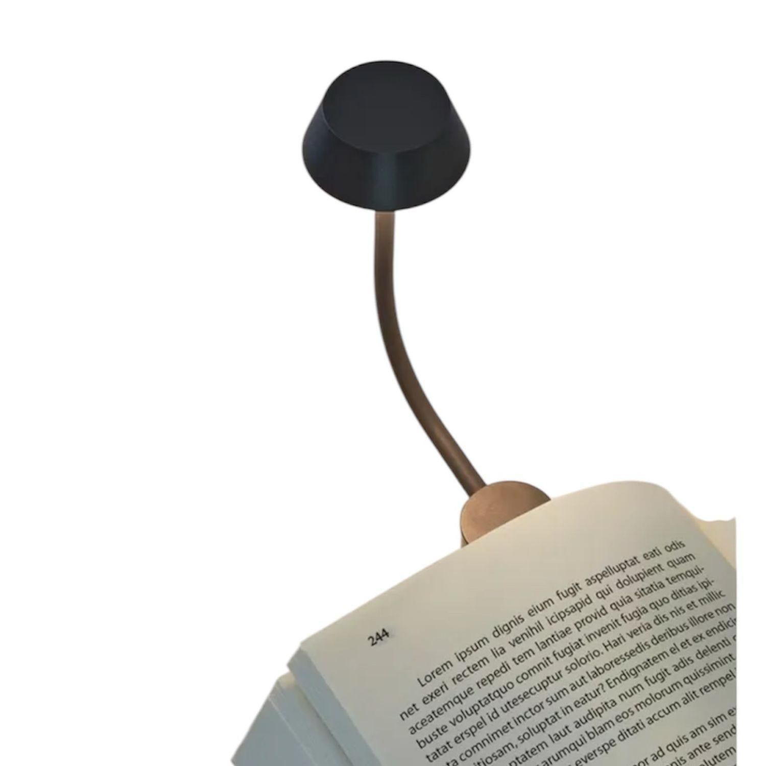 Lexon - Lampada da lettura, Grigio Scuro