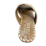 ALVIERO MARTINI - N. 36 Ciabattina rafia, Naturale